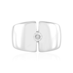 Anillo en plata con Zircón (de Melo)