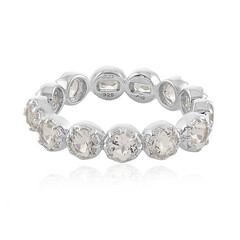 Anillo en plata con Danburita