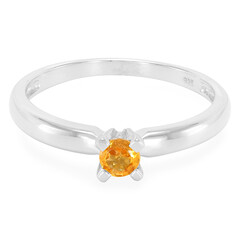 Anillo en plata con Granate imperial de Minas