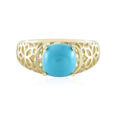 Anillo en oro con Turquesa bella durmiente (Ornaments by de Melo)