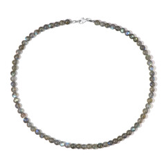 Collar en plata con Labradorita