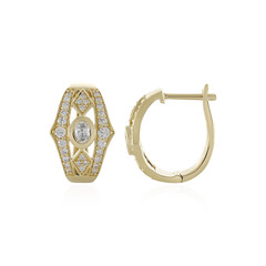 Pendientes en oro con Diamante SI1 (H) (de Melo)