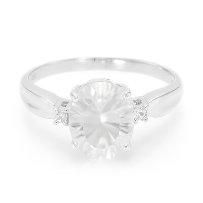 Anillo en plata con Petalita