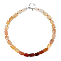 Collar en plata con Cornalina