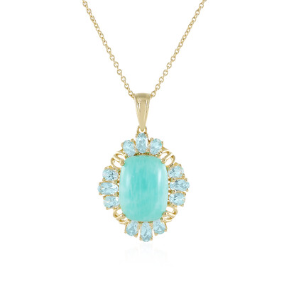 Collar en plata con Amazonita