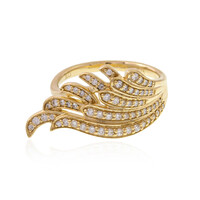 Anillo en oro con Diamante limpio a lupa F (LUCENT DIAMONDS)