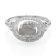 Anillo en plata con Labradorita