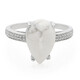 Anillo en plata con Howlita
