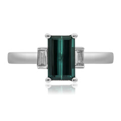 Anillo en oro con Indicolita (CIRARI)