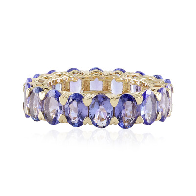 Anillo en oro con Tanzanita (de Melo)