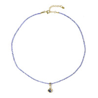 Collar en plata con Tanzanita