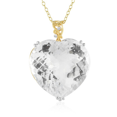 Collar en plata con Cuarzo blanco (Gems en Vogue)