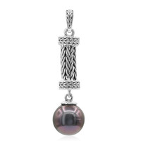 Colgante en plata con Perla cultivada de Tahití (Nan Collection)