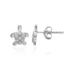 Pendientes en plata con Zircón