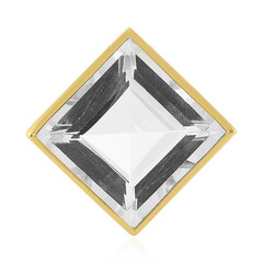Colgante en plata con Cuarzo blanco