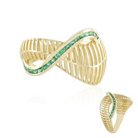 Anillo en oro con Esmeralda de Colombia (Ornaments by de Melo)