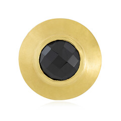 Colgante en plata con Espinela negra