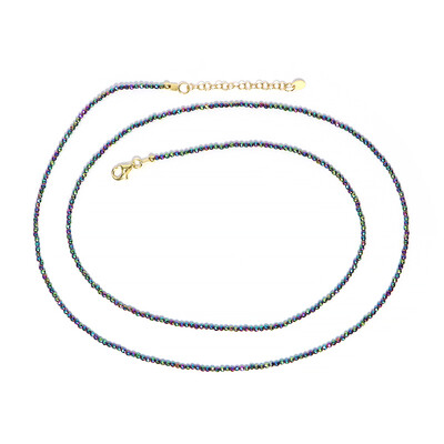 Collar en plata con Hematita mística