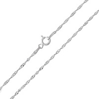 Cadena en plata