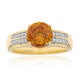 Anillo en oro con Esfalerita
