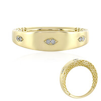 Anillo en oro con Diamante I4 (J) (Ornaments by de Melo)