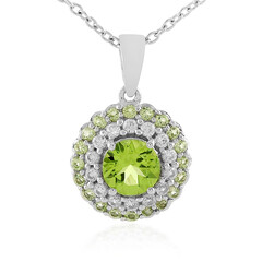 Collar en plata con Peridoto