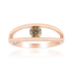 Anillo en oro con Diamante rosa de Francia de Argyle VS1