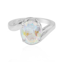 Anillo en plata con Topacio Rayo de Luna