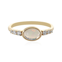 Anillo en oro con Ópalo de Welo