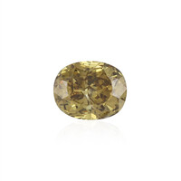 Piedra preciosa con Diamante verde SI2 0,25 ct
