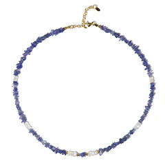 Collar en plata con Tanzanita