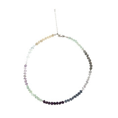 Collar en plata con Fluorita