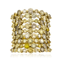 Anillo en oro con Diamante fancy SI2 (CIRARI)
