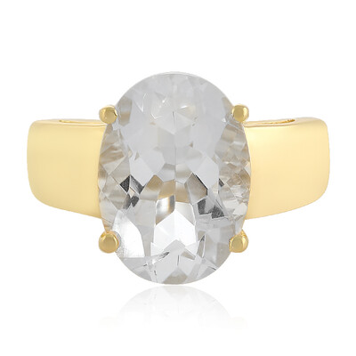 Anillo en plata con Cuarzo blanco