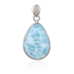 Colgante en plata con Larimar