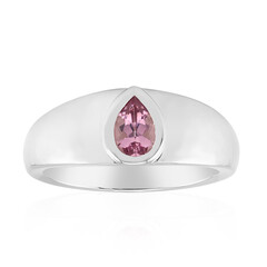 Anillo en plata con Turmalina rosa de Brasil (Pallanova)