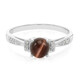 Anillo en plata con Escapolita ojo de gato