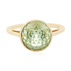 Anillo en oro con Amatista verde (PHANTASIA)