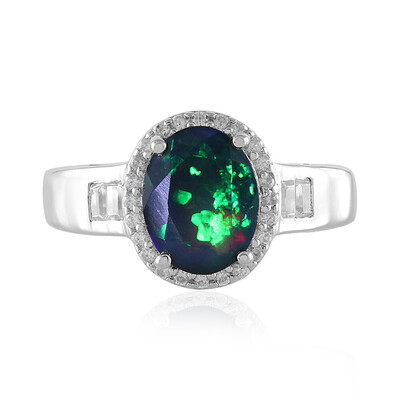Anillo en plata con Ópalo de Mezezo