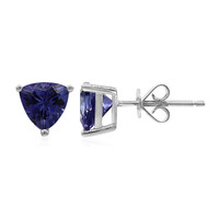 Pendientes en oro con Tanzanita AAA (CIRARI)