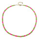 Collar en plata con Ópalo rosa de Etiopía (Riya)