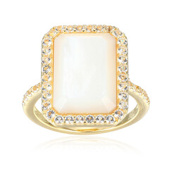 Anillo en plata con Nácar