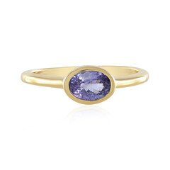 Anillo en plata con Tanzanita (Adela Silber)