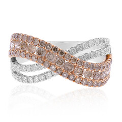 Anillo en oro con Diamante chocolate SI (CIRARI)