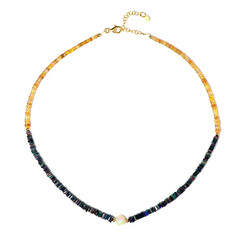 Collar en plata con Ópalo de Welo