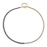 Collar en plata con Zafiro azul