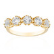 Anillo en plata con Topacio blanco