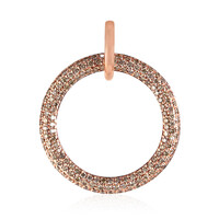 Colgante en oro con Diamante rosa de Francia de Argyle SI1