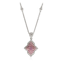 Collar en oro con Diamante rosa I1 (CIRARI)
