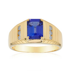 Anillo en oro con Tanzanita AAA (CIRARI)